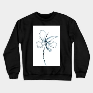 Water orchid Crewneck Sweatshirt